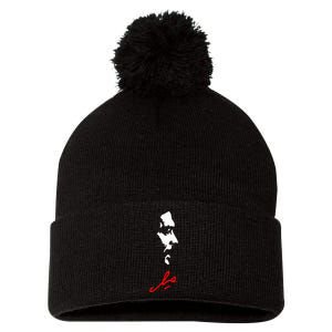 Che Guevara Rebel Signature Guerrilla Icon Revolution Pom Pom 12in Knit Beanie