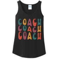 Coach Groovy Retro Colorful Design Coaching Ladies Essential Tank