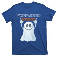 Cute Ghost Read More Boooooks Halloween Gift T-Shirt