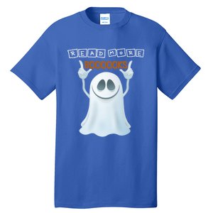 Cute Ghost Read More Boooooks Halloween Gift Tall T-Shirt