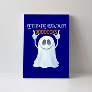 Cute Ghost Read More Boooooks Halloween Gift Canvas