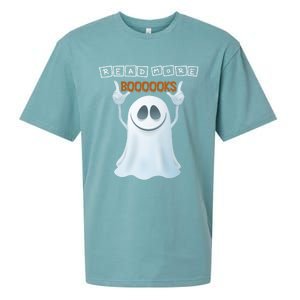 Cute Ghost Read More Boooooks Halloween Gift Sueded Cloud Jersey T-Shirt