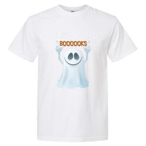 Cute Ghost Read More Boooooks Halloween Gift Garment-Dyed Heavyweight T-Shirt