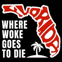 Conservative Governor Ron Desantis Quote:Florida Is Where Woke Goes To Die 16 in Basic Backpack