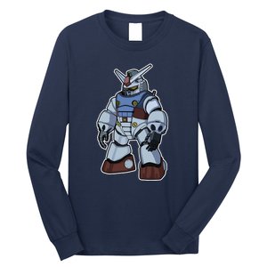 Cool Gundam Robot Long Sleeve Shirt