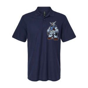 Cool Gundam Robot Softstyle Adult Sport Polo