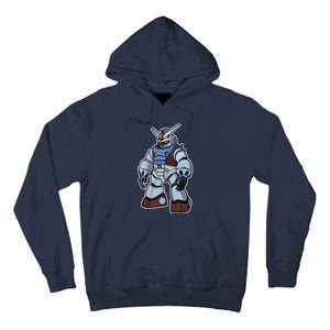 Cool Gundam Robot Tall Hoodie