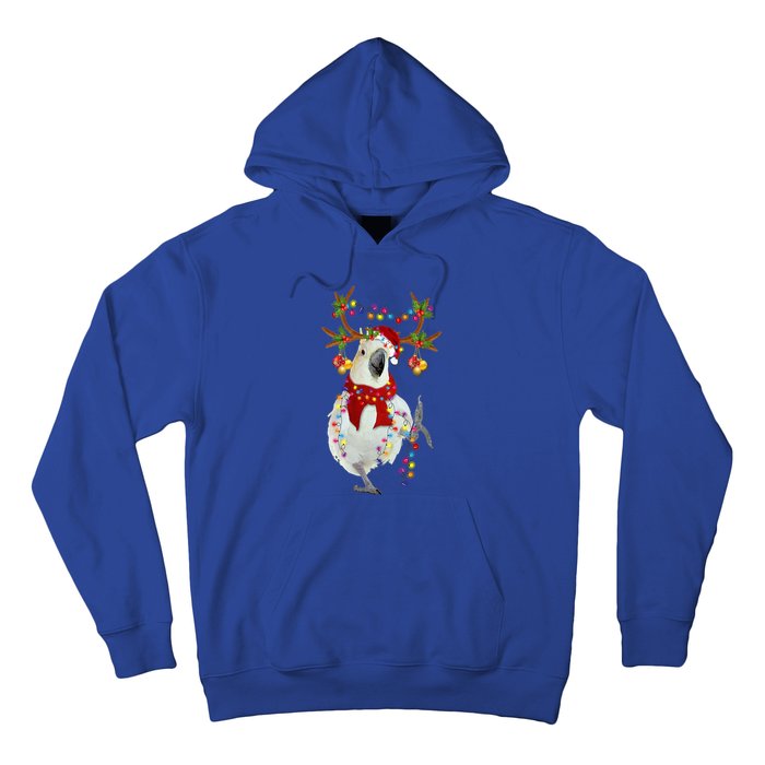 Cockatoo Gorgeous Reindeer Christmas Tree Light Xmas Cute Gift Hoodie