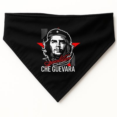 Che Guevara Rebel Signature Guerrilla Icon Revolution USA-Made Doggie Bandana