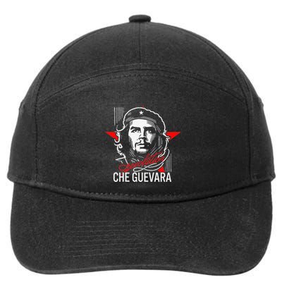 Che Guevara Rebel Signature Guerrilla Icon Revolution 7-Panel Snapback Hat