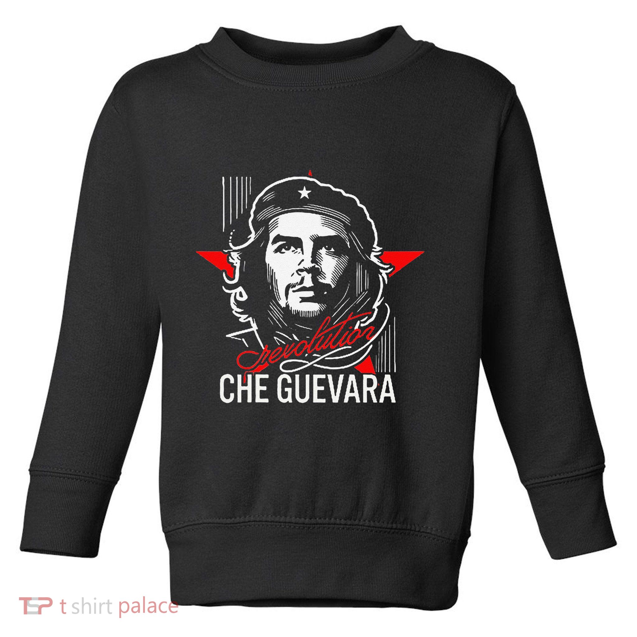 Che Guevara Rebel Signature Guerrilla Icon Revolution Toddler Sweatshirt
