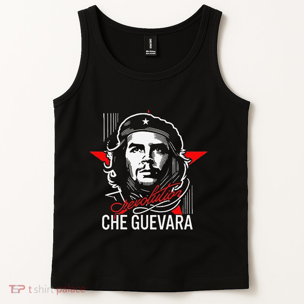 Che Guevara Rebel Signature Guerrilla Icon Revolution Tank Top