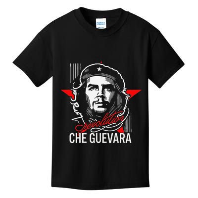 Che Guevara Rebel Signature Guerrilla Icon Revolution Kids T-Shirt