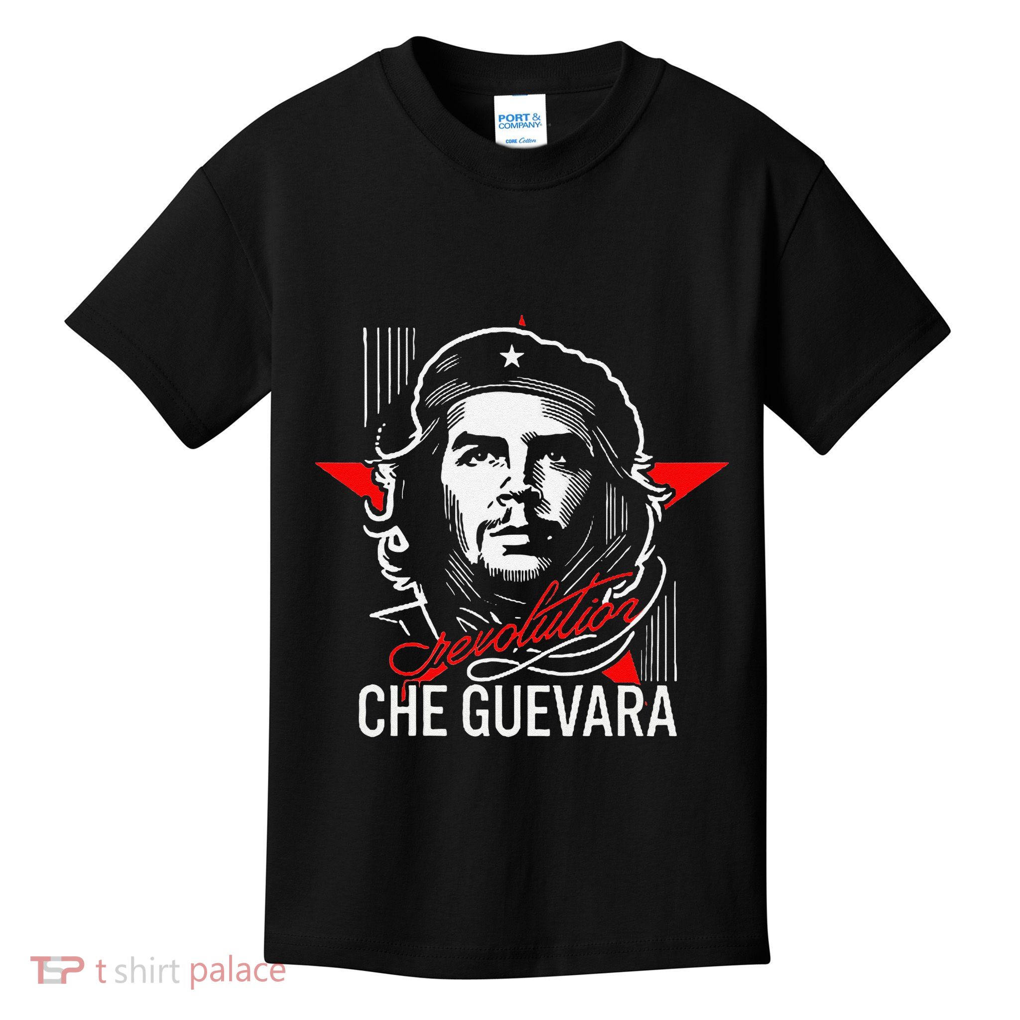 Che Guevara Rebel Signature Guerrilla Icon Revolution Kids T-Shirt