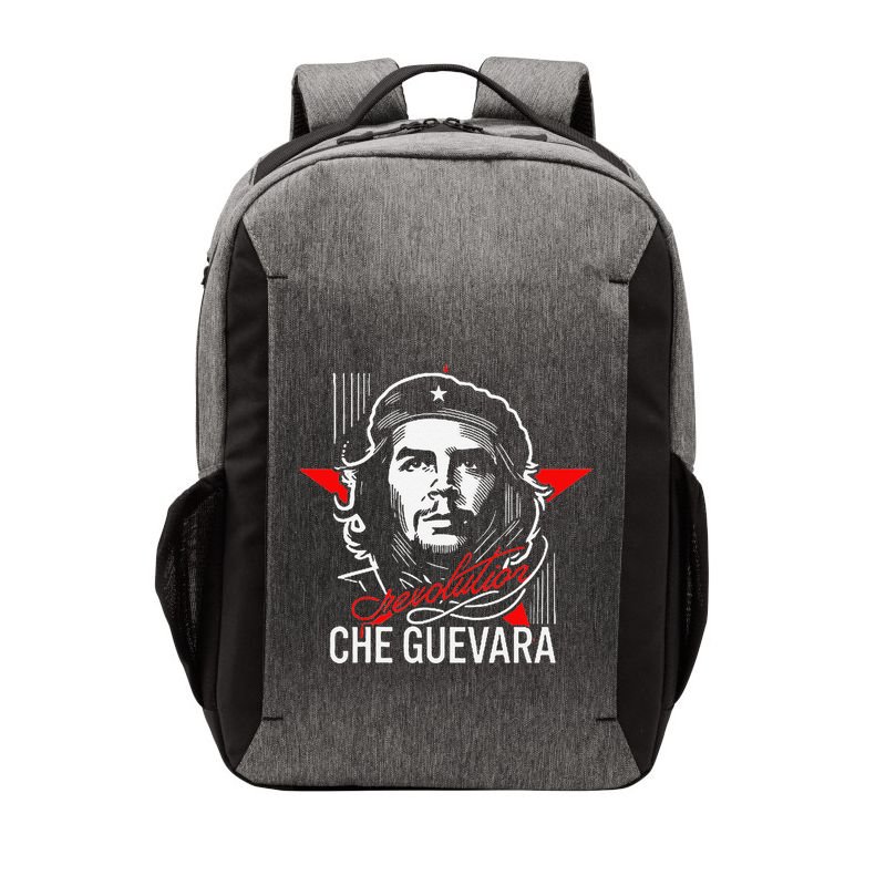 Che Guevara Rebel Signature Guerrilla Icon Revolution Vector Backpack