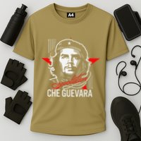 Che Guevara Rebel Signature Guerrilla Icon Revolution Cooling Performance Crew T-Shirt