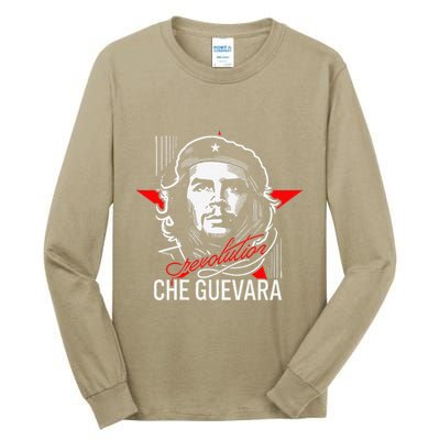 Che Guevara Rebel Signature Guerrilla Icon Revolution Tall Long Sleeve T-Shirt