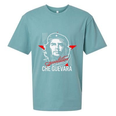 Che Guevara Rebel Signature Guerrilla Icon Revolution Sueded Cloud Jersey T-Shirt