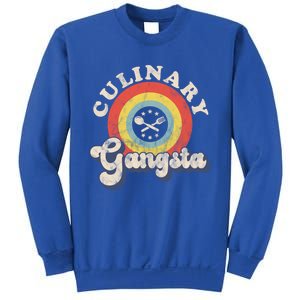 Culinary Gangster Retro Cooking Chef Funny Gift Sweatshirt