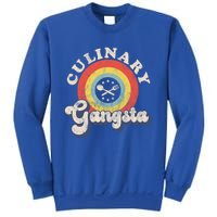 Culinary Gangster Retro Cooking Chef Funny Gift Sweatshirt