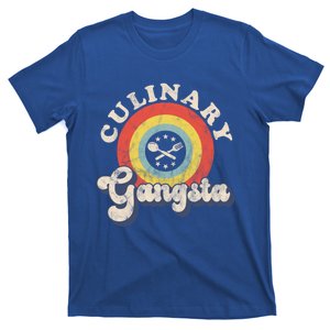 Culinary Gangster Retro Cooking Chef Funny Gift T-Shirt