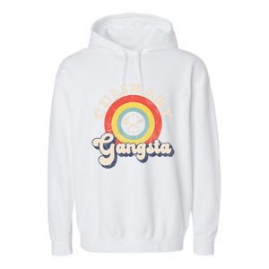 Culinary Gangster Retro Cooking Chef Funny Gift Garment-Dyed Fleece Hoodie