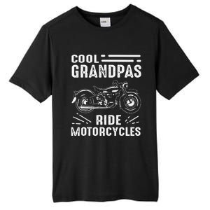 Cool Grandpas Ride MotorCycles Funny Grand Father Biker Tall Fusion ChromaSoft Performance T-Shirt