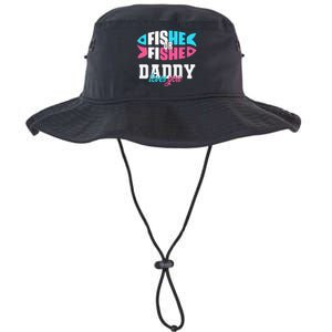 Cute Gender Reveal Ideas Fishe Or Fishe Daddy Loves You Fishing Legacy Cool Fit Booney Bucket Hat