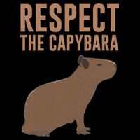 Capybara Gifts Respect The Capybara Cute Animal Impact Tech Backpack