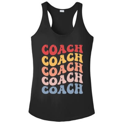 Coach Groovy Retro Ladies PosiCharge Competitor Racerback Tank