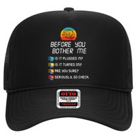 Computer Geek Sysadmin Gift Funny Tech Support Checklist Gift Trucker Hat