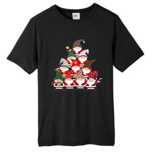 Christmas Gnome Santa Tree Holiday Funny Cute Gift Tall Fusion ChromaSoft Performance T-Shirt