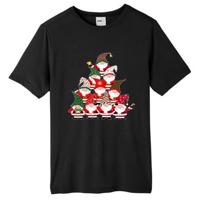 Christmas Gnome Santa Tree Holiday Funny Cute Gift Tall Fusion ChromaSoft Performance T-Shirt