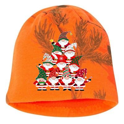 Christmas Gnome Santa Tree Holiday Funny Cute Gift Kati - Camo Knit Beanie