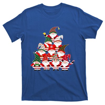 Christmas Gnome Santa Tree Holiday Funny Cute Gift T-Shirt