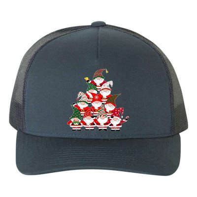 Christmas Gnome Santa Tree Holiday Funny Cute Gift Yupoong Adult 5-Panel Trucker Hat