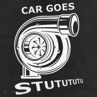Car Goes Stutututu Car Guy Turbo Mechanic Gearhead Funny Cool Comfort Performance Bucket Hat