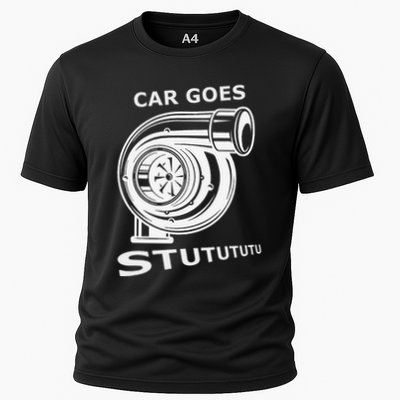Car Goes Stutututu Car Guy Turbo Mechanic Gearhead Funny Performance Shirt