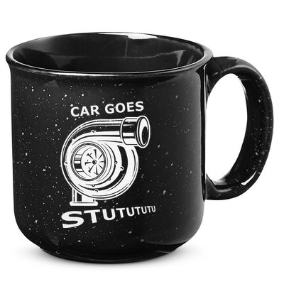 Car Goes Stutututu Car Guy Turbo Mechanic Gearhead Funny 15oz Campfire Ceramic Mug