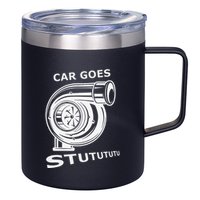 Car Goes Stutututu Car Guy Turbo Mechanic Gearhead Funny 12oz Stainless Steel Coffee Mug