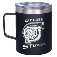 Car Goes Stutututu Car Guy Turbo Mechanic Gearhead Funny 12oz Stainless Steel Coffee Mug