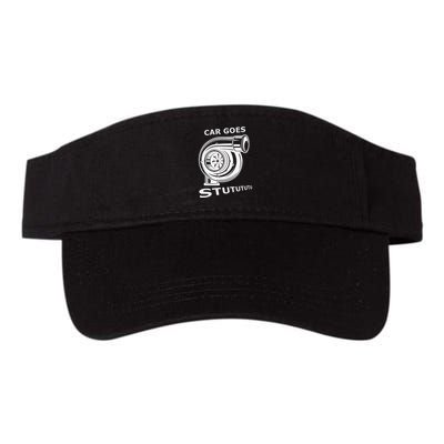Car Goes Stutututu Car Guy Turbo Mechanic Gearhead Funny Visor