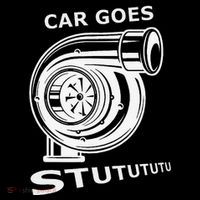 Car Goes Stutututu Car Guy Turbo Mechanic Gearhead Funny Short Acrylic Beanie