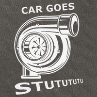 Car Goes Stutututu Car Guy Turbo Mechanic Gearhead Funny Cotton Canvas Backpack