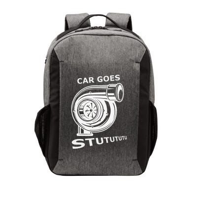 Car Goes Stutututu Car Guy Turbo Mechanic Gearhead Funny Vector Backpack