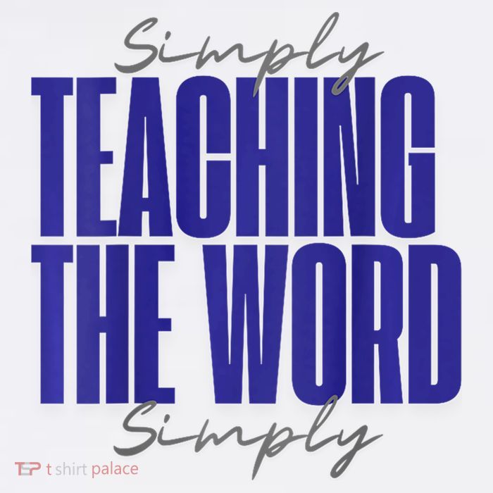 Calvary Guasave Simply Teaching The Word Simply T-Shirt