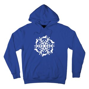 Corgi Gift Snowflake Pembroke Welsh Corgi Christmas Gift Hoodie