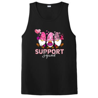 Cute Gnomes Support Squad Breast Cancer Awareness Gift PosiCharge Competitor Tank