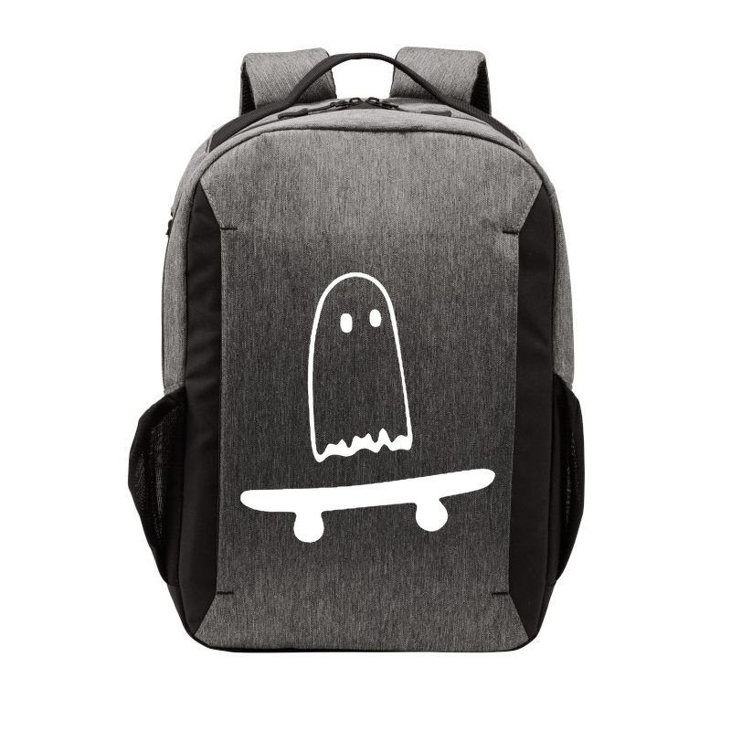 Cute Ghost Skateboard Funny Vector Backpack