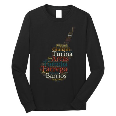 Classical Guitar Spanish Guitar Long Sleeve Shirt